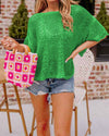 Take My Word Green Knit Top-[option4]-[option5]-Cute-Trendy-Shop-Womens-Boutique-Clothing-Store