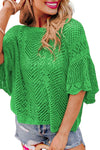 Take My Word Green Knit Top-[option4]-[option5]-Cute-Trendy-Shop-Womens-Boutique-Clothing-Store