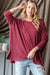 Good Ole' Days Red Oversized Ribbed Tunic Top-[option4]-[option5]-Cute-Trendy-Shop-Womens-Boutique-Clothing-Store