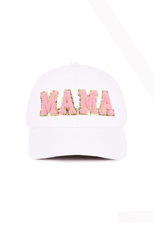 Mama Chenille Patch Baseball Cap
