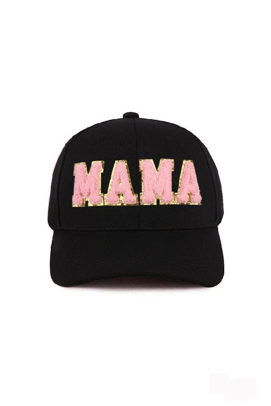 Mama Chenille Patch Baseball Cap