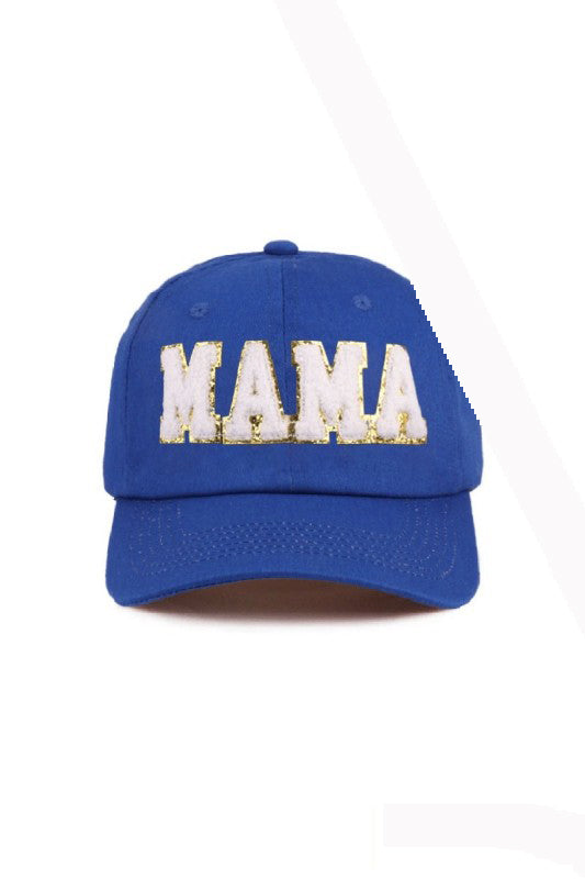 Mama Chenille Patch Baseball Cap