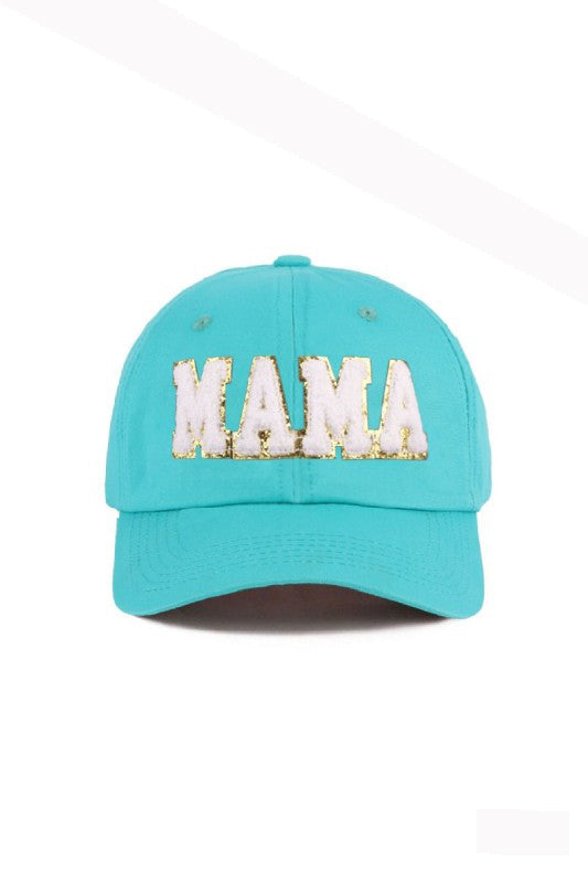 Mama Chenille Patch Baseball Cap