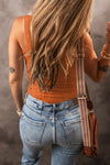 Down The Road Textured Crop Top Orange-[option4]-[option5]-Cute-Trendy-Shop-Womens-Boutique-Clothing-Store