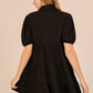 Everyday Charm Short Sleeve Skater Dress-Cute-Trendy-Shop-Womens-Boutique-Clothing-Store