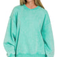 Uptown Relaxed Sweatshirt-Mint-SMALL/MEDIUM-Cute-Trendy-Shop-Womens-Boutique-Clothing-Store