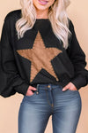 The Stars Shine Bright Studded Sweatshirt-[option4]-[option5]-Cute-Trendy-Shop-Womens-Boutique-Clothing-Store