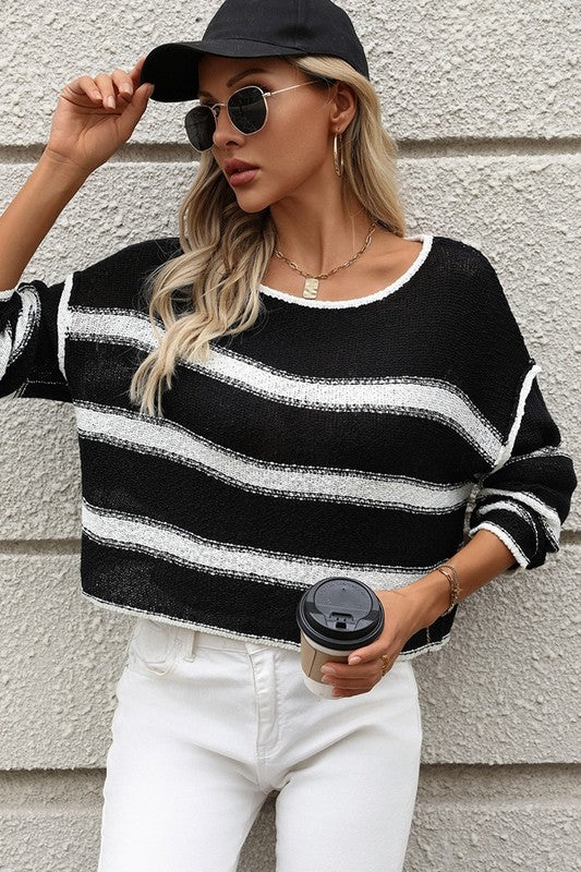 Heading Out Loose Fit Sweater-[option4]-[option5]-Cute-Trendy-Shop-Womens-Boutique-Clothing-Store