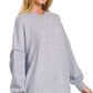 One Big Hug Oversized Sweater-heather Grey-SMALL/MEDIUM-[option4]-[option5]-Cute-Trendy-Shop-Womens-Boutique-Clothing-Store