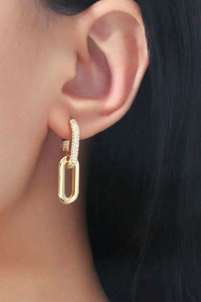 Smiles All Around Gold Hoop Earrings-[option4]-[option5]-Cute-Trendy-Shop-Womens-Boutique-Clothing-Store