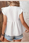 Driving in the Country White Dotted Top-[option4]-[option5]-Cute-Trendy-Shop-Womens-Boutique-Clothing-Store