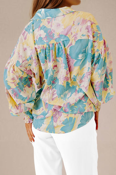 Great Event Floral Blouse-[option4]-[option5]-Cute-Trendy-Shop-Womens-Boutique-Clothing-Store