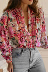 What A Lovely Day Pink Floral Top-[option4]-[option5]-Cute-Trendy-Shop-Womens-Boutique-Clothing-Store