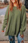 Best One Yet Oversized Sweatshirt Olive Green-[option4]-[option5]-Cute-Trendy-Shop-Womens-Boutique-Clothing-Store