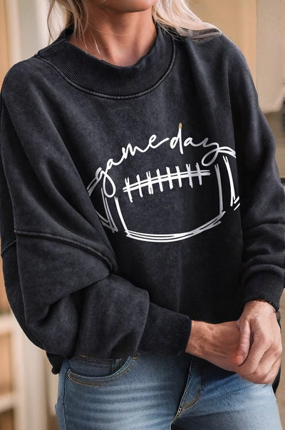 Tailgate In Style Gameday Black Sweatshirt-[option4]-[option5]-Cute-Trendy-Shop-Womens-Boutique-Clothing-Store