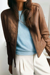 Member of the Band Bomber Jacket Chestnut-[option4]-[option5]-Cute-Trendy-Shop-Womens-Boutique-Clothing-Store