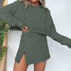 Listening To The Band Two Piece Set Olive Green-[option4]-[option5]-Cute-Trendy-Shop-Womens-Boutique-Clothing-Store