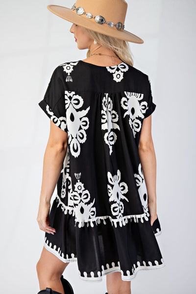 It Is True Black and White Dress-[option4]-[option5]-Cute-Trendy-Shop-Womens-Boutique-Clothing-Store