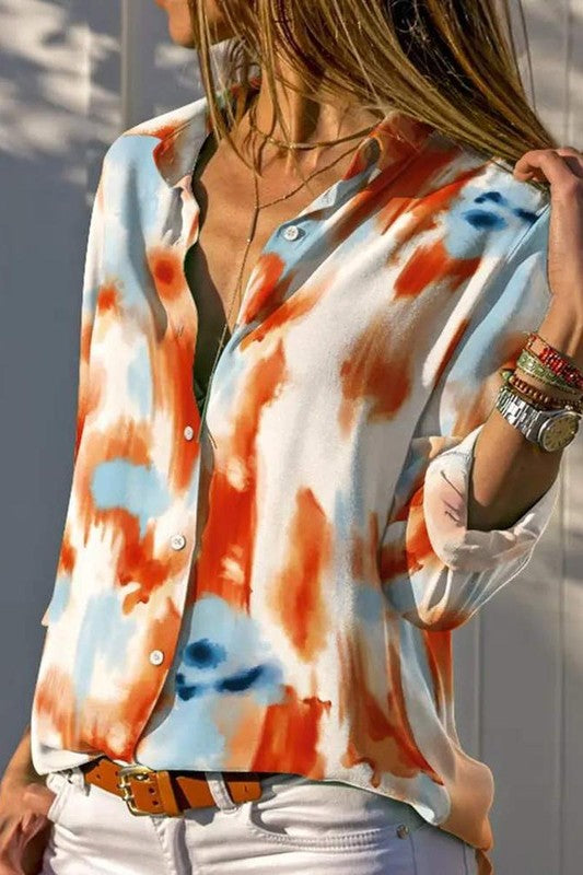 Current Mood Tie Dye Blouse-[option4]-[option5]-Cute-Trendy-Shop-Womens-Boutique-Clothing-Store