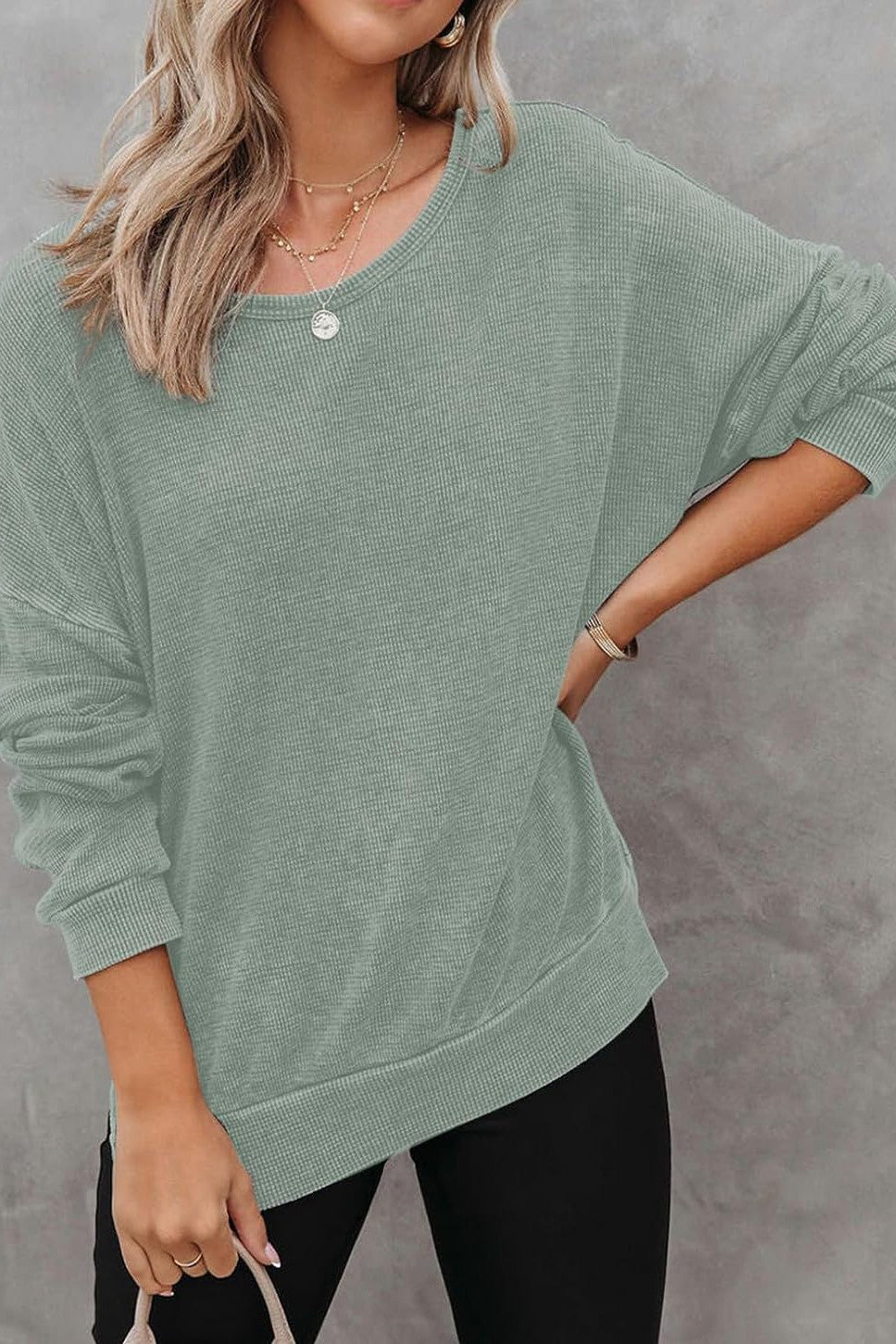 Call me casual chic top Sage-[option4]-[option5]-Cute-Trendy-Shop-Womens-Boutique-Clothing-Store