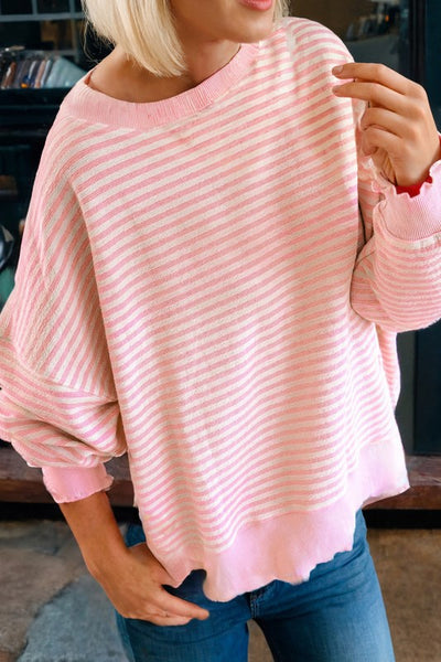 We've Got Tonight Stripe Top Pink-[option4]-[option5]-Cute-Trendy-Shop-Womens-Boutique-Clothing-Store