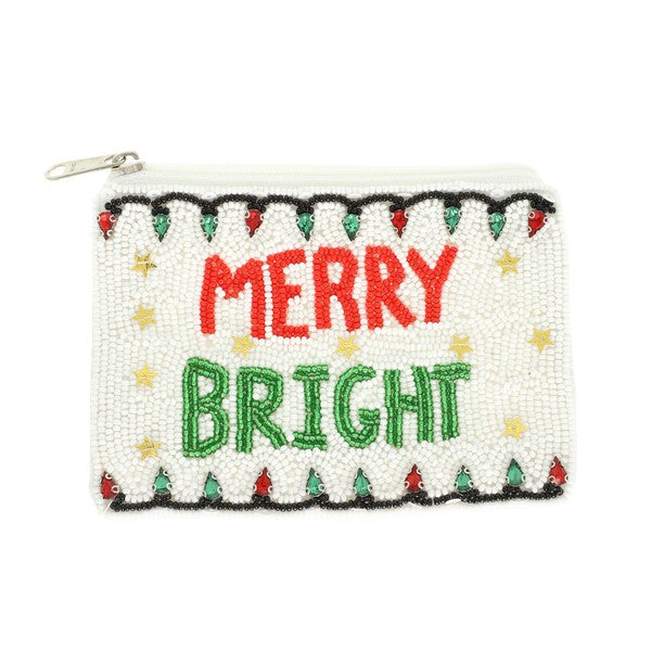 Add The Gift Coin Purse Merry & Bright-[option4]-[option5]-Cute-Trendy-Shop-Womens-Boutique-Clothing-Store