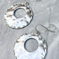 Stand Out Hammered Circular Earrings-Silver-[option4]-[option5]-Cute-Trendy-Shop-Womens-Boutique-Clothing-Store