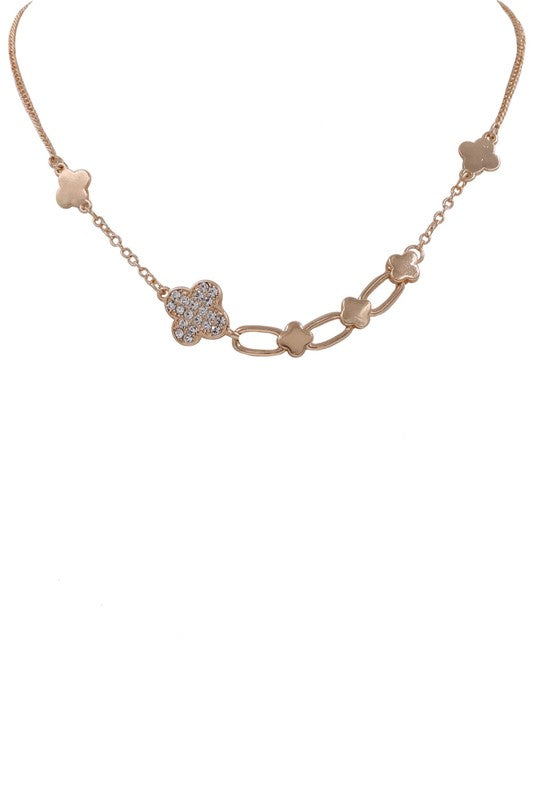 Never The Same Quatrafoil Necklace-[option4]-[option5]-Cute-Trendy-Shop-Womens-Boutique-Clothing-Store