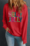 Holly Jolly Holiday Sweatshirt-[option4]-[option5]-Cute-Trendy-Shop-Womens-Boutique-Clothing-Store