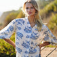 Learn To Dance Floral Top Blue-[option4]-[option5]-Cute-Trendy-Shop-Womens-Boutique-Clothing-Store