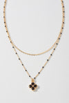 It's The Little Things Black Clover Necklace-[option4]-[option5]-Cute-Trendy-Shop-Womens-Boutique-Clothing-Store