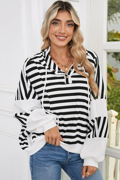 Busy Days Oversized Stripe Hoodie-[option4]-[option5]-Cute-Trendy-Shop-Womens-Boutique-Clothing-Store