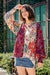 Day's Ending Marsala Floral Top-[option4]-[option5]-Cute-Trendy-Shop-Womens-Boutique-Clothing-Store