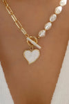 Just In Time Heart & Pearl Necklace-[option4]-[option5]-Cute-Trendy-Shop-Womens-Boutique-Clothing-Store