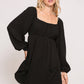 Sweet Pocket Babydoll Dress-Black-SMALL-Cute-Trendy-Shop-Womens-Boutique-Clothing-Store