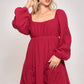 Sweet Pocket Babydoll Dress-Cute-Trendy-Shop-Womens-Boutique-Clothing-Store