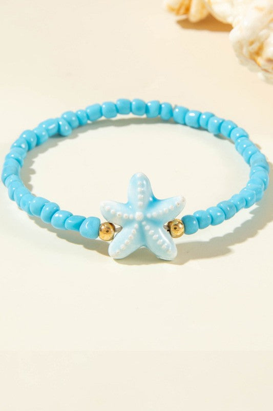 Boho Ocean Bead Stacking Bracelets
