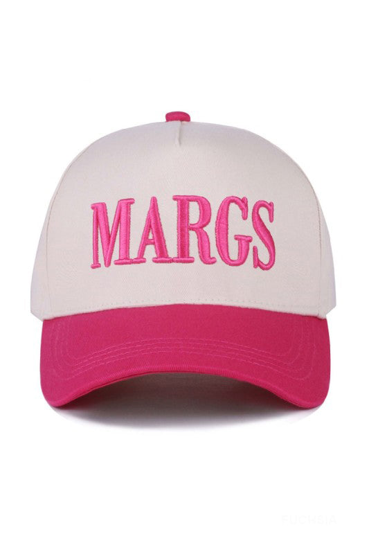 "Margs" Ball Cap-Fuschia-[option4]-[option5]-Cute-Trendy-Shop-Womens-Boutique-Clothing-Store