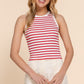 Next On The List Stripe Tank Top White & Red-[option4]-[option5]-Cute-Trendy-Shop-Womens-Boutique-Clothing-Store