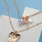 Dazzle in Blue Heart and Porcelain Necklace-[option4]-[option5]-Cute-Trendy-Shop-Womens-Boutique-Clothing-Store
