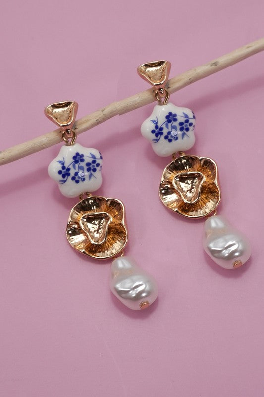 Old World Dangle Drop Earrings-Cute-Trendy-Shop-Womens-Boutique-Clothing-Store
