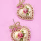 Old Time Stories Heart & Rose Earrings-[option4]-[option5]-Cute-Trendy-Shop-Womens-Boutique-Clothing-Store