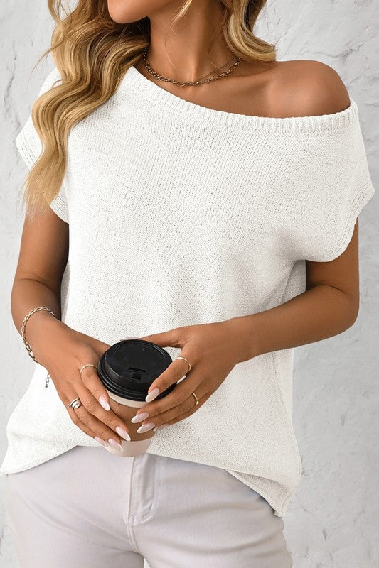 Trip To The Vineyard White Sweater Top-[option4]-[option5]-Cute-Trendy-Shop-Womens-Boutique-Clothing-Store