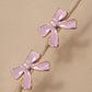 Pretty In Pink Bow Earrings-[option4]-[option5]-Cute-Trendy-Shop-Womens-Boutique-Clothing-Store