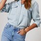 Guilty Pleasure Light Blue Denim Top-[option4]-[option5]-Cute-Trendy-Shop-Womens-Boutique-Clothing-Store
