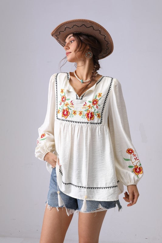 First In Line Boho Off White Top-[option4]-[option5]-Cute-Trendy-Shop-Womens-Boutique-Clothing-Store