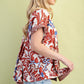 Oasis Botanical Pleated Button-Down-Cute-Trendy-Shop-Womens-Boutique-Clothing-Store