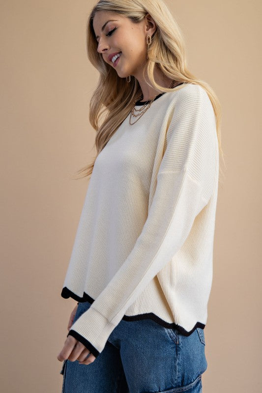 What Friends Are For Ivory Sweater-[option4]-[option5]-Cute-Trendy-Shop-Womens-Boutique-Clothing-Store