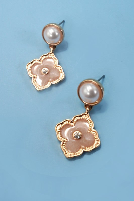 Always Appreciated Quatrefoil Earrings-[option4]-[option5]-Cute-Trendy-Shop-Womens-Boutique-Clothing-Store