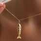What a Catch Gold Fish Necklace-[option4]-[option5]-Cute-Trendy-Shop-Womens-Boutique-Clothing-Store